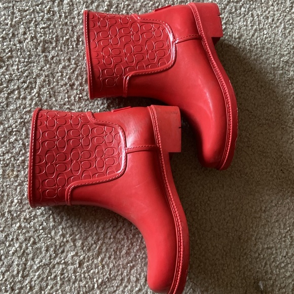 Coach rain boots - Picture 2 of 4